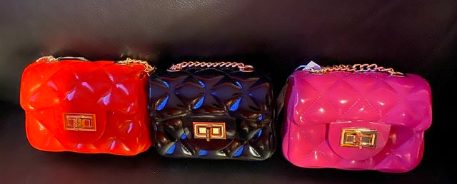 Mini Jelly Chain Cross Body Purse
