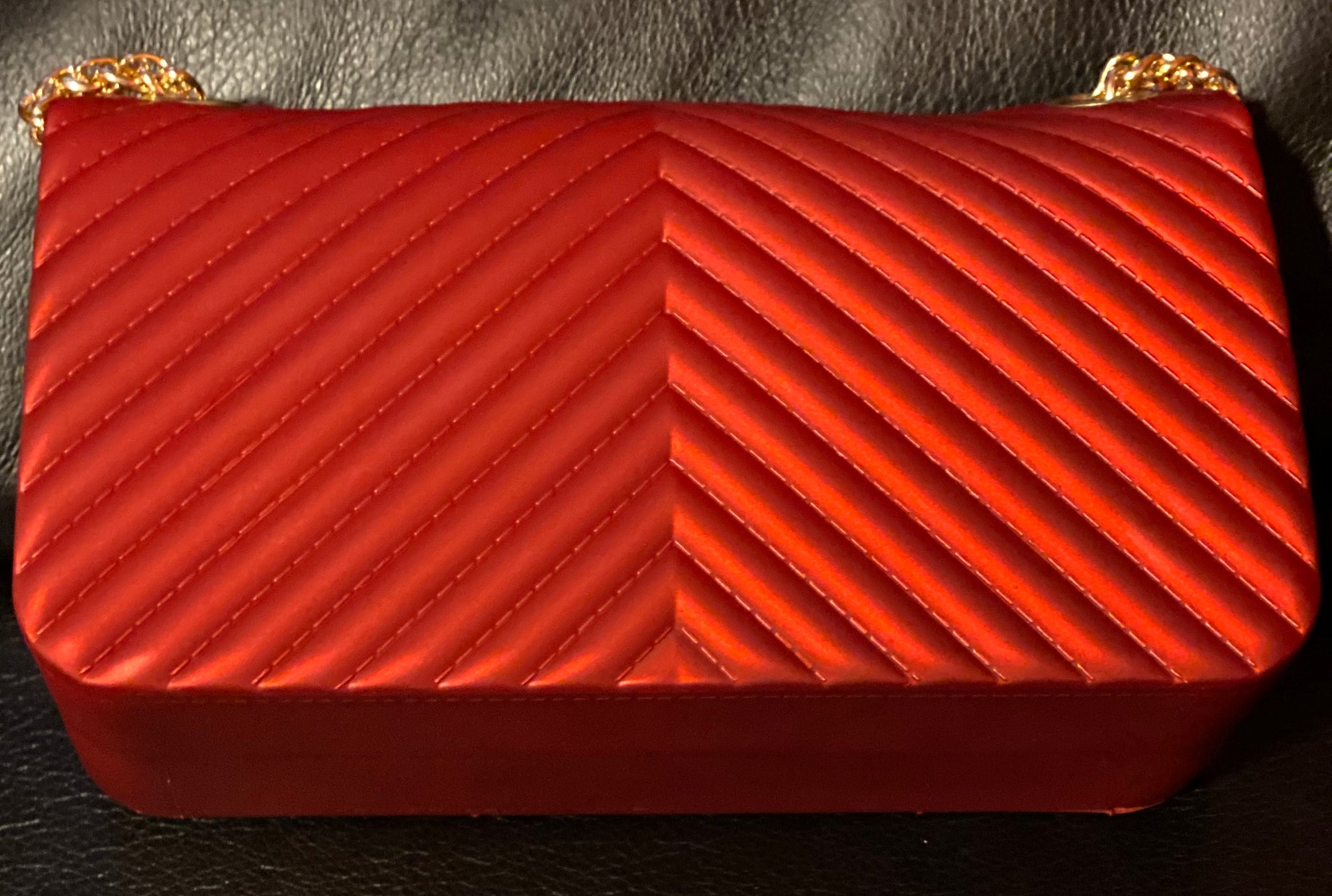 Matte Red Jelly Purse
