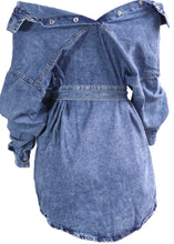 Load image into Gallery viewer, Denim Fanny Tunic Top
