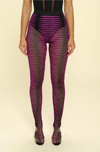 Load image into Gallery viewer, Purple Vemom feet on Mesh Pants
