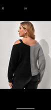 Load image into Gallery viewer, Giving You The Cold Shoulder Sweater
