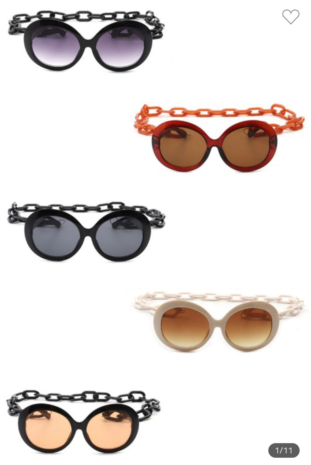 Shade On A Chain Sunglasses