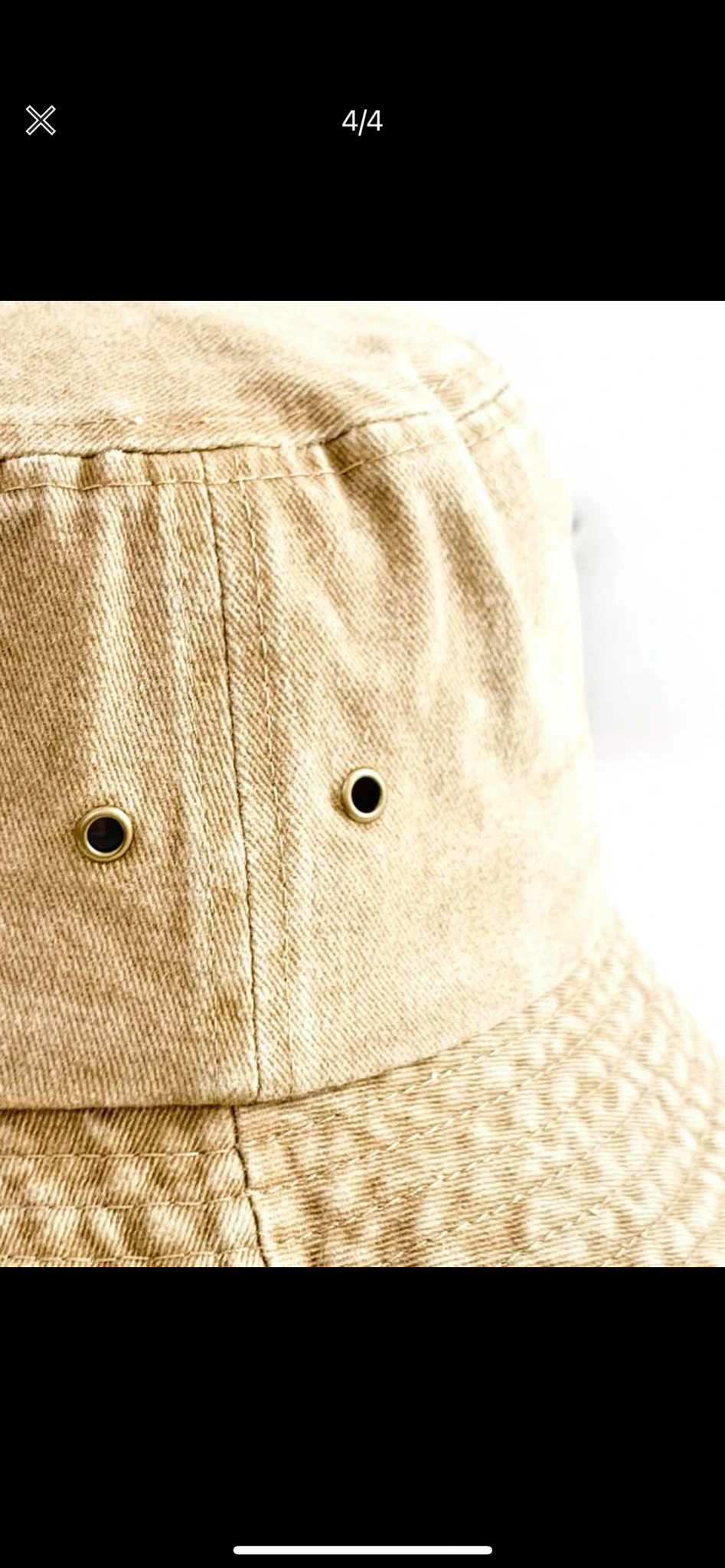 Khaki Bucket Hat